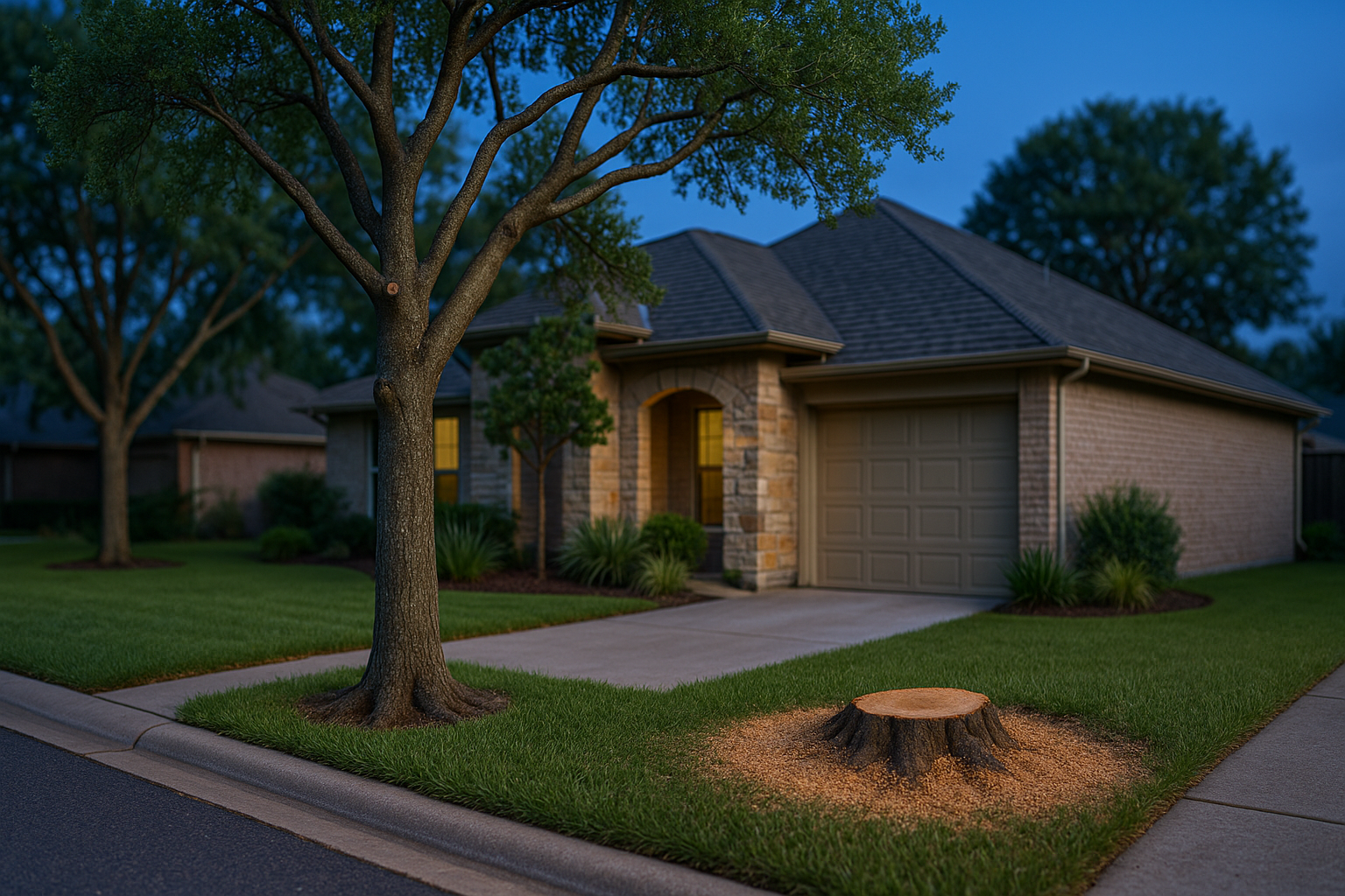 24 7 Tree Service in Pasadena, TX — photorealistic hero image