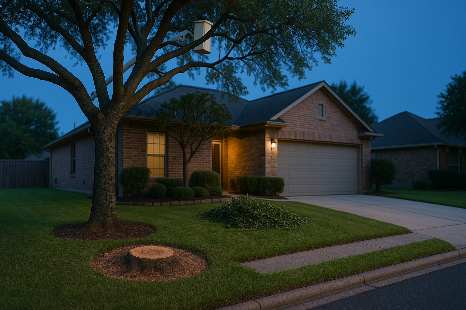 Variant 62 Tree Service in Pasadena, TX — photorealistic hero image