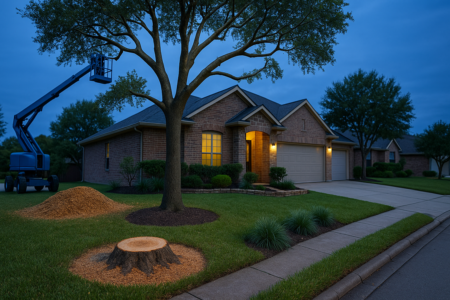 Variant 67 Tree Service in Pasadena, TX — photorealistic hero image