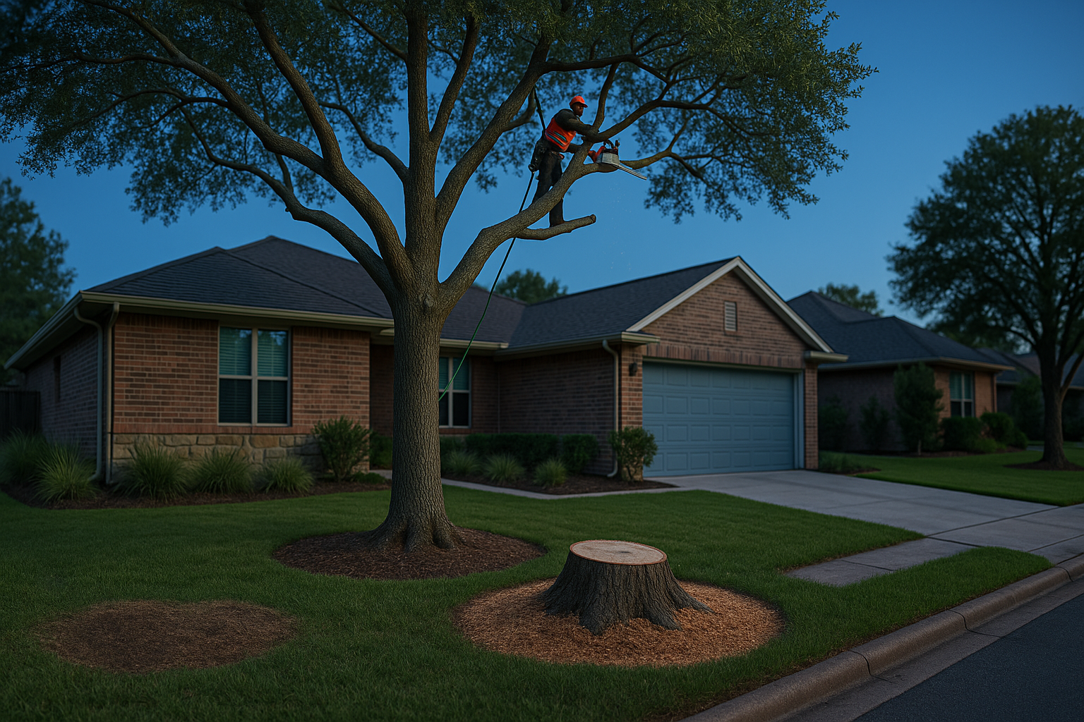Variant 68 Tree Service in Pasadena, TX — photorealistic hero image